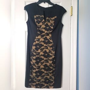 Connected Dress with Lace